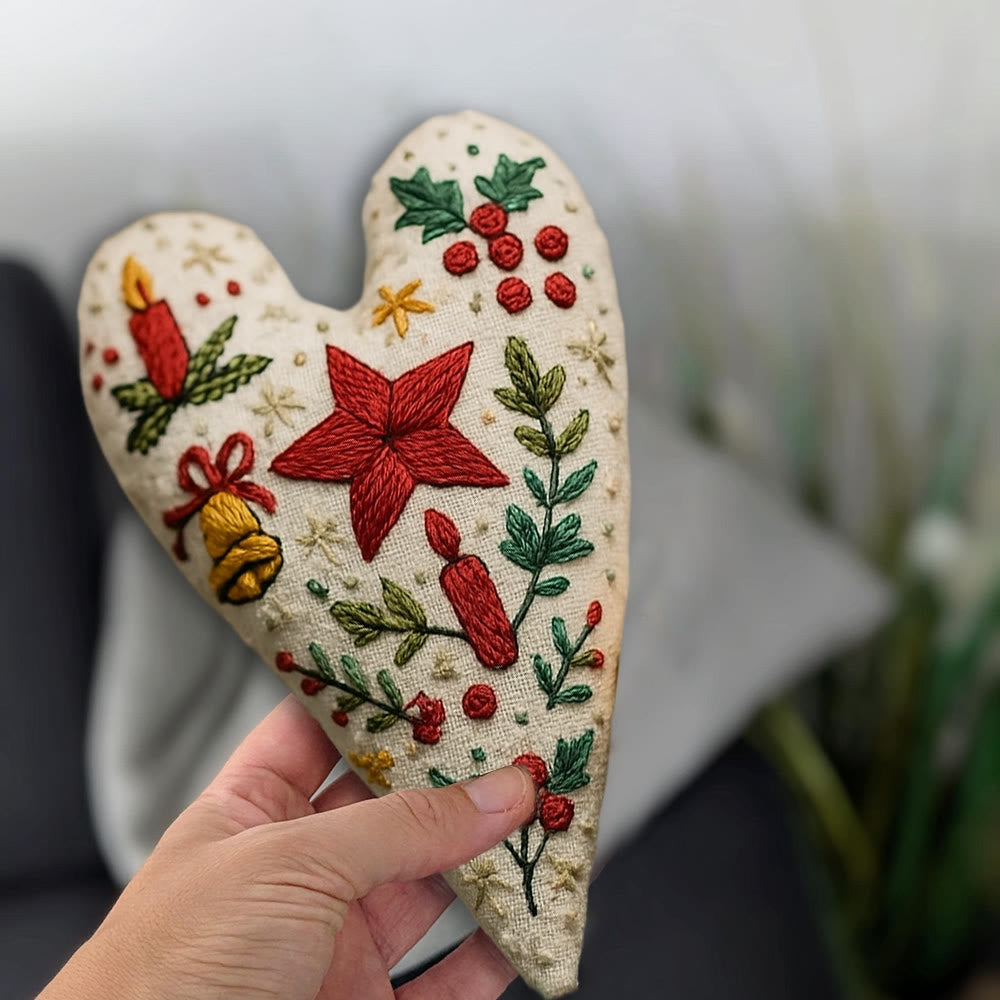 Rubbyoo Heart Embroidery Kit - Christian Candle | Christmas Decoration | Nice Festival Gift - image 8