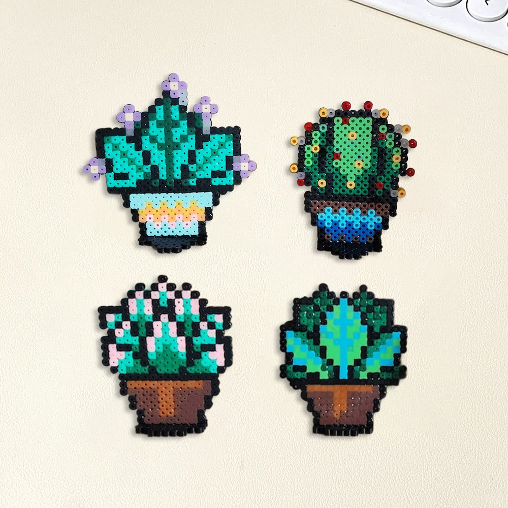 Rubbyoo Perler Beads Kit - Cactus Plants | Creative Pixel Art | Perfect For Home Decoration - image 7