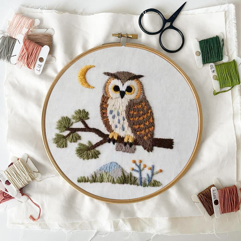 Rubbyoo Embroidery Kit - Little Owl | Simple Diy Craft | Heartfelt Handmade Present - image 3
