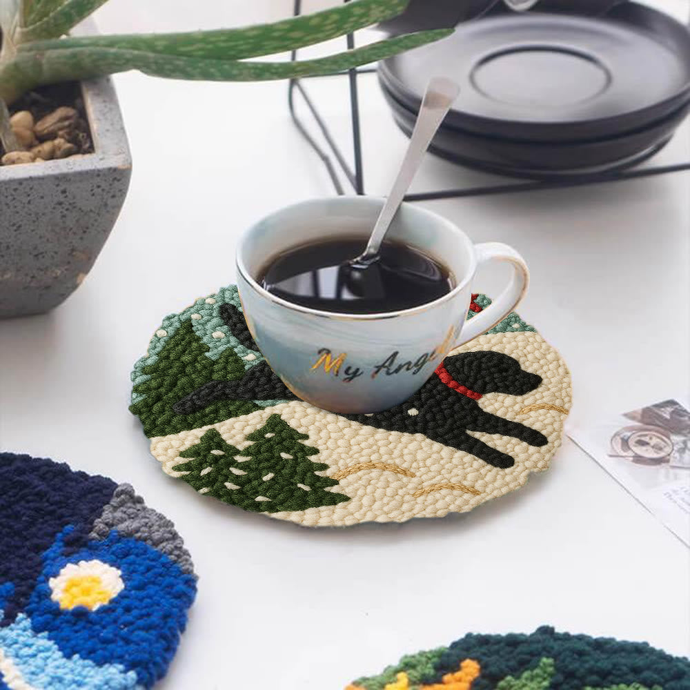 Winter Dog Punch Needle Kit – Cozy Seasonal Diy | Thoughtful Holiday Gift - image 4