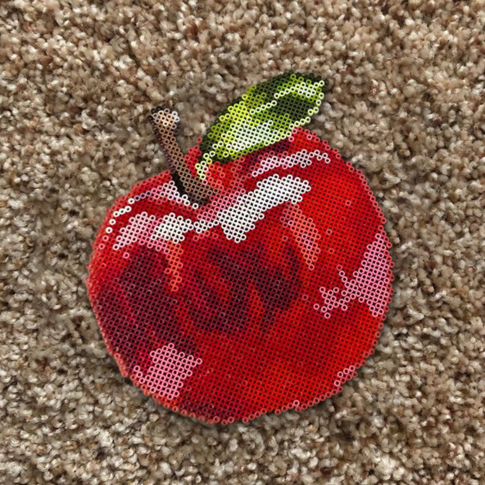 Rubbyoo Perler Beads Kit - Juicy Apple | Diy Christmas Eve Gift | Handmade Perler Bead Artcraft  - image 9