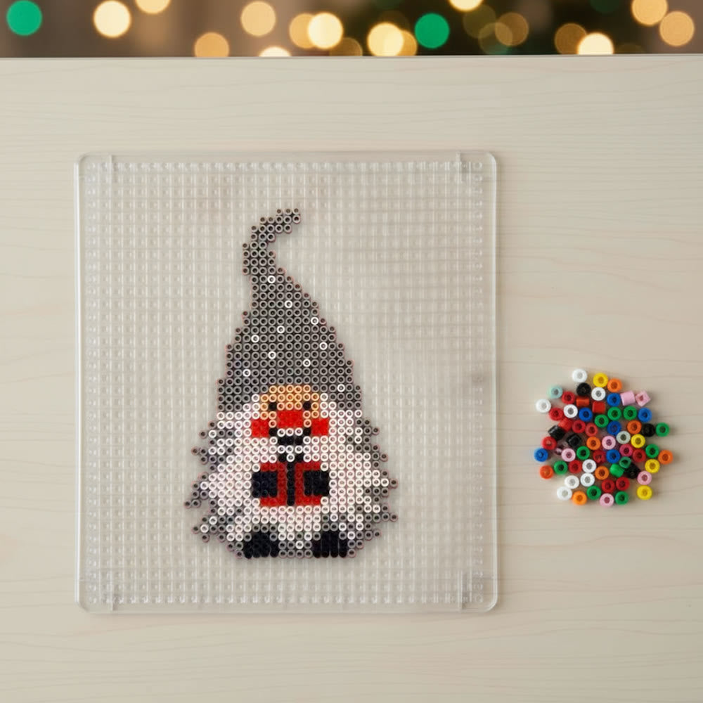 Rubbyoo Perler Beads Kit - Christmas Gnome Series | Unique Holiday Craft | Diy Pixel Art For Friend - image 3