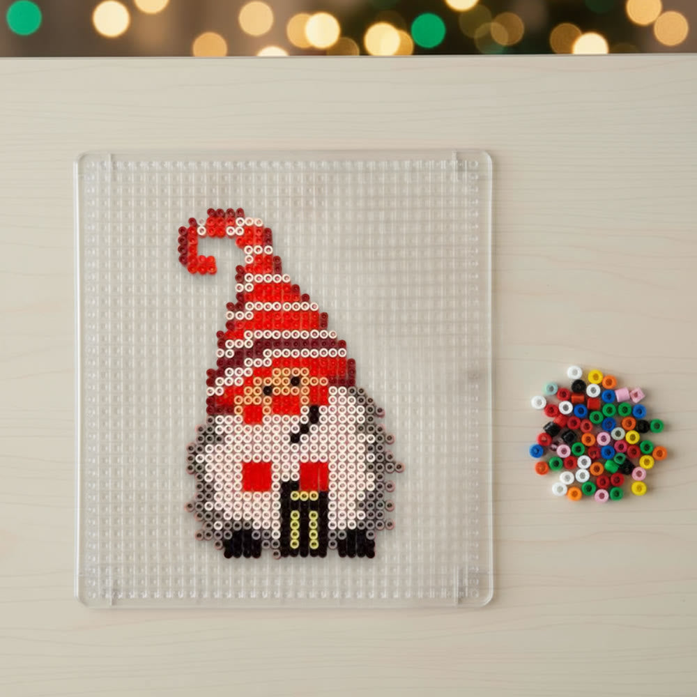 Rubbyoo Perler Beads Kit - Christmas Gnome Series | Unique Holiday Craft | Diy Pixel Art For Friend - image 4