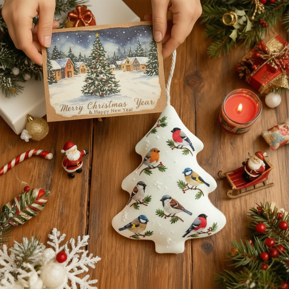 Rubbyoo Tree-shaped Embroidery Kit - Bird Party | Animal Creative Craft | Perfect For Hanging Decor - image 7