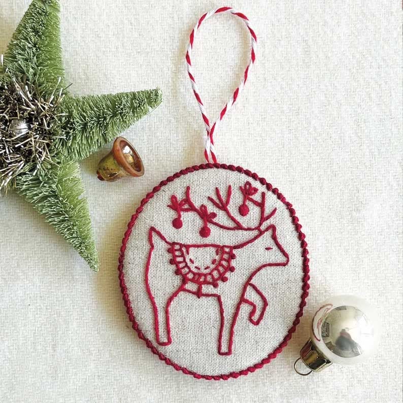 Embroidery Christmas Ornaments Kit - Diy Heartfelt Holiday Gifts | Perfect Needlepoint For Beginner - image 2