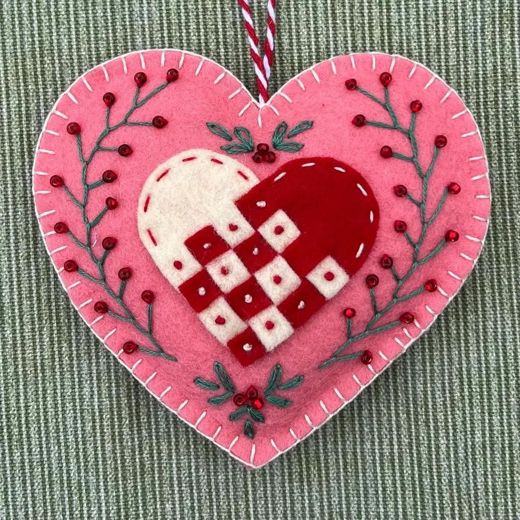 Embroidery Felt Ornaments Kit - Nordic House Art Craft | Diy Christmas Celebration Gift | Nice For Handmade Beginner - image 8