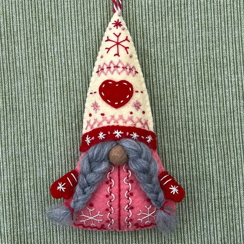 Embroidery Felt Ornaments Kit - Nordic House Art Craft | Diy Christmas Celebration Gift | Nice For Handmade Beginner - image 9