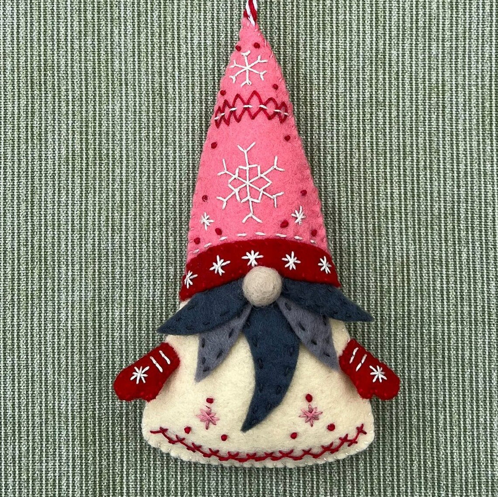 Embroidery Felt Ornaments Kit - Nordic House Art Craft | Diy Christmas Celebration Gift | Nice For Handmade Beginner - image 10