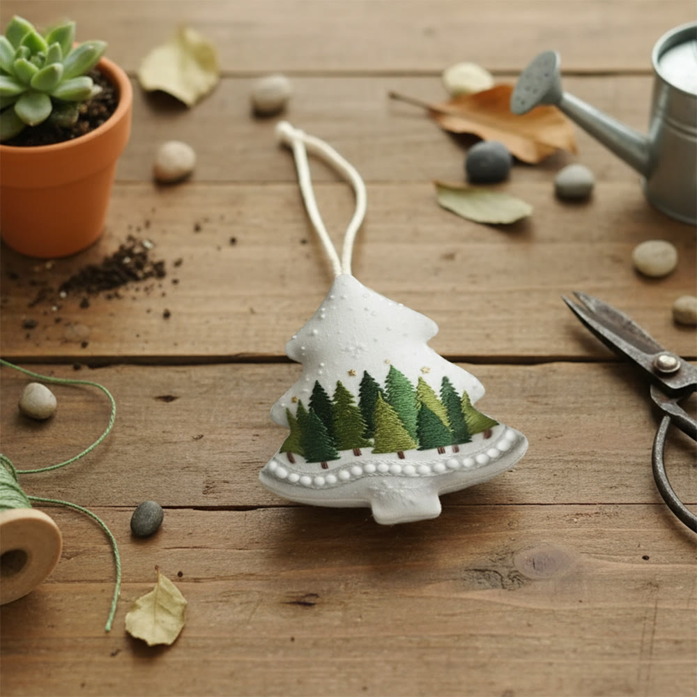 Rubbyoo Tree-shaped Embroidery Kit - Mysterious Forest | Easy Handmade Craft | Perfect Gift Idea  - image 5