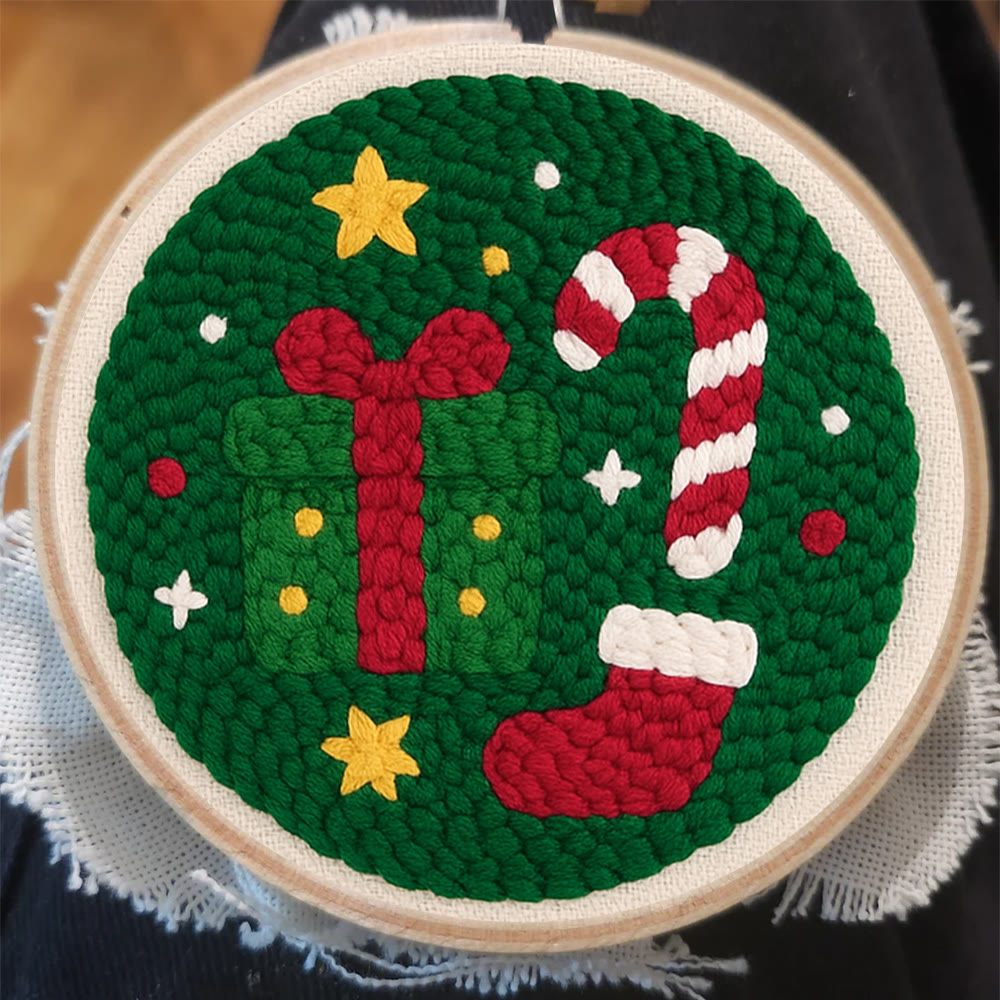 Christmas Festive Trinkets Punch Needle Kit – Newbie-friendly Handcraft | Joyful Holiday Home Decor - image 6