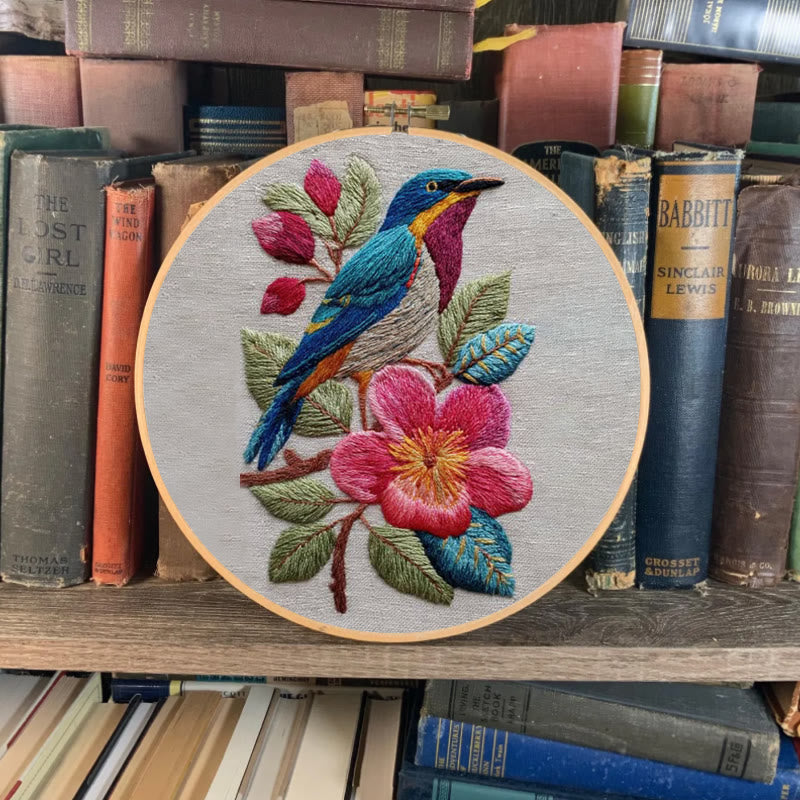 Rubbyoo Embroidery Kit - Stunning Bird | Handmade Needle Craft | Gift For Bird Lovers  - image 5