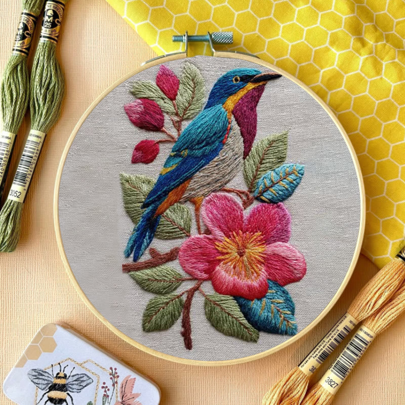 Rubbyoo Embroidery Kit - Stunning Bird | Handmade Needle Craft | Gift For Bird Lovers  - image 10